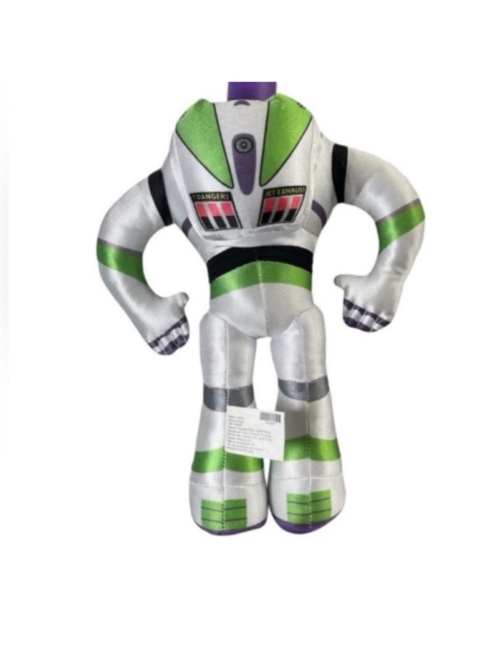 Disney Buzz Lightyear Plush Toy - White, Green & Purple - Picture 3 of 3
